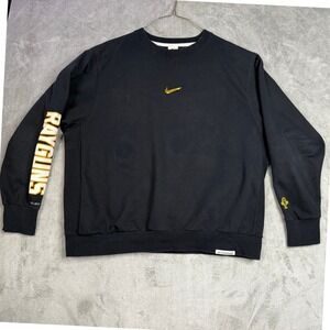 Nike Standard Issue Rayguns Crewneck Sweatshirt Black Men's Size Large
